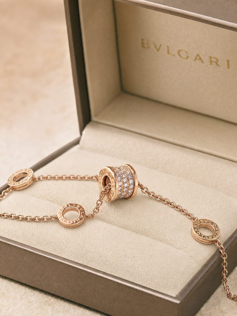 Bulgari Refined Statement Bracelet Style 1 | New with Box - Picture 3 of 9